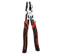 HAUTMEC Linesman HT0273-PL - Pinza combinata ad alta leva, 4 in 1 multi-funzione Lineman ad alte prestazioni