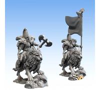 Hauts Elfes - Eroe Su Leone White Angel Miniatures