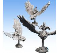 Hauts Elfes Prince Su Grande Aigle White Angel Miniatures