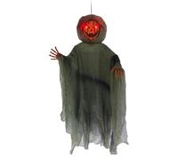 HAUX GHOSTS HALLOWEEN - 91 cm / 36 pollici Flying Ghost con | e occhi rossi luminosi | Decorazione sospesa di Halloween Spooky per cortile all'aperto, casa infestata e pazzi