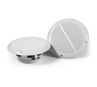 HAVA Confezione da 2 diffusori da incasso per ambienti umidi, 15W RMS, 80W di uscita musicale