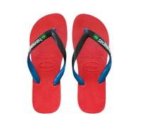 HAVAIANAS 4123206 5778 BRASIL MIX CRUSH Rosso Nero Ciabatte Infradito Uomo Mare