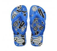 Havaianas - Kids Athletic, Infradito da Bambino Comode e Antiscivolo, Design Sportivo con Stampe Basket e Calcio