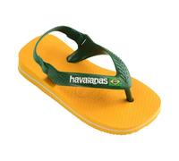 Havaianas Baby Brasil Logo Ii Pop YellowAmazon - Infradito , POP YELLOW/AMAZON,