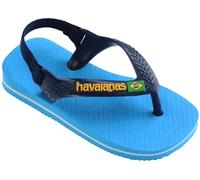 Havaianas Baby Brasil Logo Ii Turquoise/Navy Blue 20