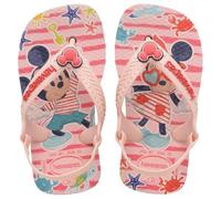 Havaianas Baby Disney Classics II, Infradito Unisex-Bimbi 0-24, Pink/Red, 22 EU