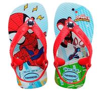 Havaianas Baby Marvel, Infradito Unisex-Bambini, Blue Red, 19 EU