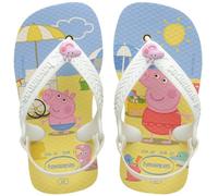 Havaianas Baby Peppa Pig, Infradito Unisex-Bimbi 0-24, Buttercream, 22 EU