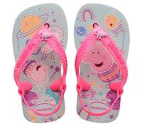 Havaianas Baby Peppa Pig, Infradito Unisex - Bimbi 0-24, Ballet Rose, 21 EU