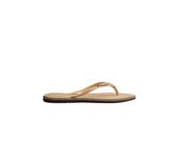 HAVAIANAS Badeschuhe SLIM POINT GLITTER marrone chiaro | 41/42