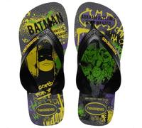 Havaianas Boys Kids Max Herois Steel Grey/Black 23 9/9.5 UK Child