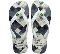 Havaianas Brasil Fresh, Infradito Unisex - Adulto, Bianco (White/White/Grey), 33/34 EU