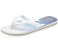 Havaianas Brasil Fresh, Infradito Unisex - Adulto, Multicolore (White/White), 33/34 EU
