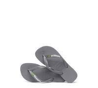 Havaianas Brasil, Infradito Unisex - Adulto, Steel Grey, 37/38 EU