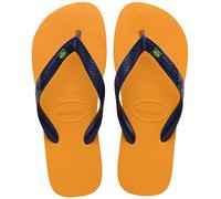 Havaianas - Brasil, Infradito Classiche, Comode E Resistenti, Tributo Alla Coppa Del Mondo Del 1998, Cinturini Con Bandiera Del Brasile, Suola Antiscivolo Con Strisce Del Brasile, Unisex Adulti