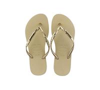 Havaianas - Women's Slim Glitter II - Sandali Brazil 35/36 | EU 37|38 beige