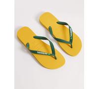Havaianas - Brasil - Infradito unisex gialle con logo-Giallo 39-40