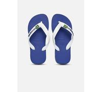 Havaianas Brasil Logo, Infradito Unisex - Bambini e ragazzi, Marine Blue, 25/26 EU