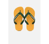 Havaianas Brasil Logo, Infradito Unisex - Bambini e ragazzi, Pop Yellow, 23/24 EU