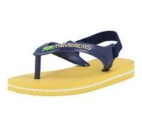 Havaianas Brasil Logo II, Infradito Unisex - Bambini, Giallo (D'Oro), 25/26 EU