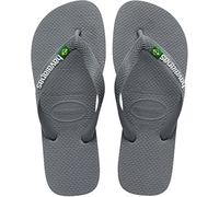 Havaianas Infradito Mare Brasil Grigio Metallizzato Uomo BRASIL 45/46 - EUR 47/48