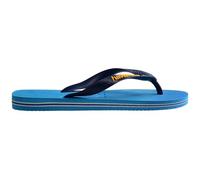 Havaianas - Brasil Logo, Infradito Iconiche, Comode E Resistenti, Strisce con la Bandiera Del Brasile E Suola Antiscivolo Con Strisce Colorate, Unisex Adulti