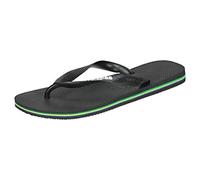 Havaianas Infradito Mare Brasil Logo Nero Unisex BRASIL 37/38 - EUR 39/40