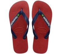 Havaianas - Brasil Logo, Infradito Iconiche, Comode E Resistenti, Strisce con la Bandiera Del Brasile E Suola Antiscivolo Con Strisce Colorate, Unisex Adulti