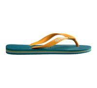 Havaianas - Brasil Logo, Infradito Iconiche, Comode E Resistenti, Strisce con la Bandiera Del Brasile E Suola Antiscivolo Con Strisce Colorate, Unisex Adulti