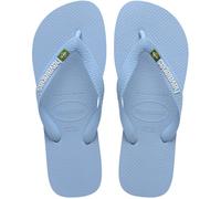 Havaianas HAV.Brasil - Sandali unisex con logo, Blu lavanda/bianco, 37/38 EU