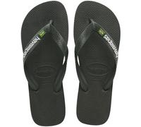 Havaianas Brasil Logo - infradito - uomo 37/38 Dark Green man