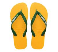 Havaianas Brasil Logo, Infradito Unisex - Adulto, Pop Yellow, 45/46 EU