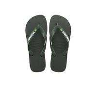 Havaianas Brasil Logo - infradito - uomo 45/46 Dark Green man