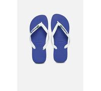 Havaianas Infradito Mare Brasil Logo Blu Royal Unisex BRASIL 45/46 - EUR 47/48