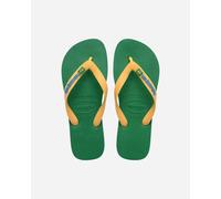 Havaianas Infradito da donna in velluto sottile, Verde e giallo., 43 EU