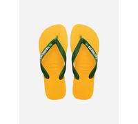Havaianas Brasil Logo, Infradito Unisex - Adulto, Pop Yellow, 41/42 EU