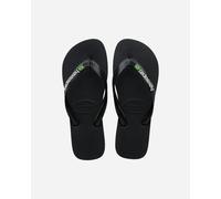 Havaianas Infradito Mare Brasil Logo Nero Unisex BR 43/44 (EUR 45/46)