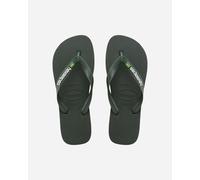 Havaianas Brasil Logo - infradito - uomo 45/46 Dark Green man