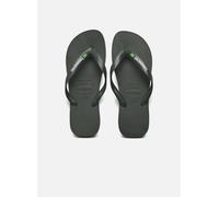 Havaianas Brasil Logo - infradito - uomo 39/40 Dark Green man