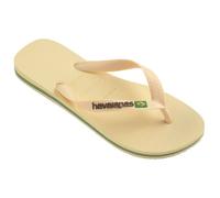 Havaianas Infradito Brasil Logo Crema per Uomo e Donna 39/40