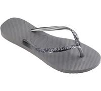 Infradito Havaianas Slim Glitter II grigio donna - 35-36
