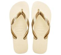 Havaianas Infradito Donna Top Tiras Senses Beige Ciabatte in gomma mare piscina (Beige, Sistema Taglie Calzature EU, Adulto, Donna, Numero (range), Media, 35, 36)
