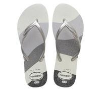 Havaianas Fantasia Gloss, Infradito Donne, White/Silver, 39/40