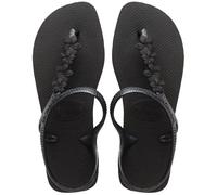 Havaianas Flash Urban Plus, Sandali Donna, Black Dark Grey, 37/38 EU