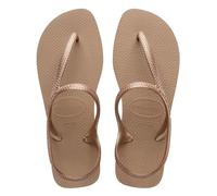 Havaianas - Flash Urban, Sandali Comodi, Eleganti E Versatili, Chiusura Alla Caviglia, Cinturini Incrociati Metallizzati, Donna
