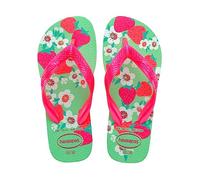Havaianas Flores, Infradito Unisex - Bambini, Verde (Giardino Verde), 23/24 EU