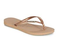 Havaianas Slim Logo Metallic Donna FlipFlop Rose Gold/Rose Gold 33 EU