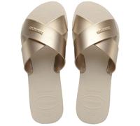 Havaianas - Women's Aqua Metallic - Sandali Brazil 41/42 | EU 43|44 beige