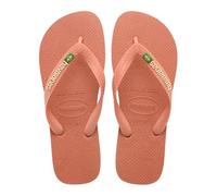 Havaianas HAV.Brasil - Sandali unisex con logo, Argilla Rosa, 43/44 EU