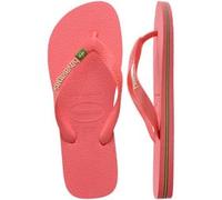 Havaianas HAV.Brasil - Sandali unisex con logo, Corallo tropicale, 23/24 EU